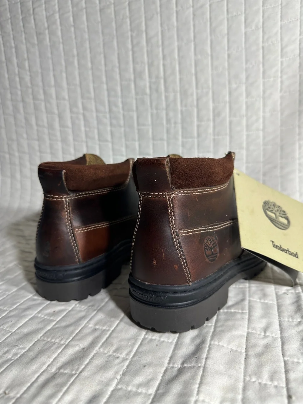 Timberland Earthkeeper  Men's Brown Leather Lace-Up Work Boots